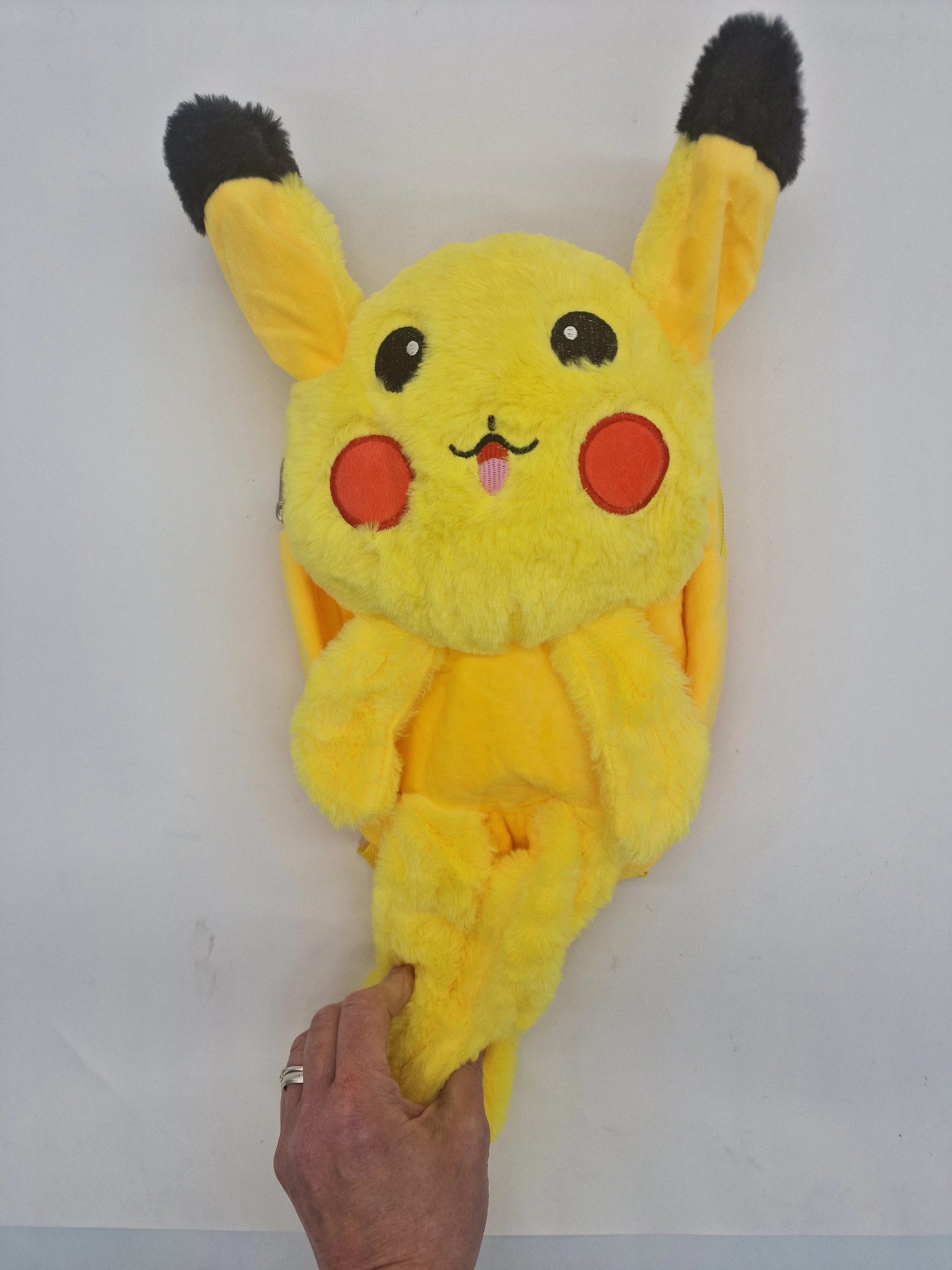 Pokemon Childrens Fluffy Soft Bag Pikachu