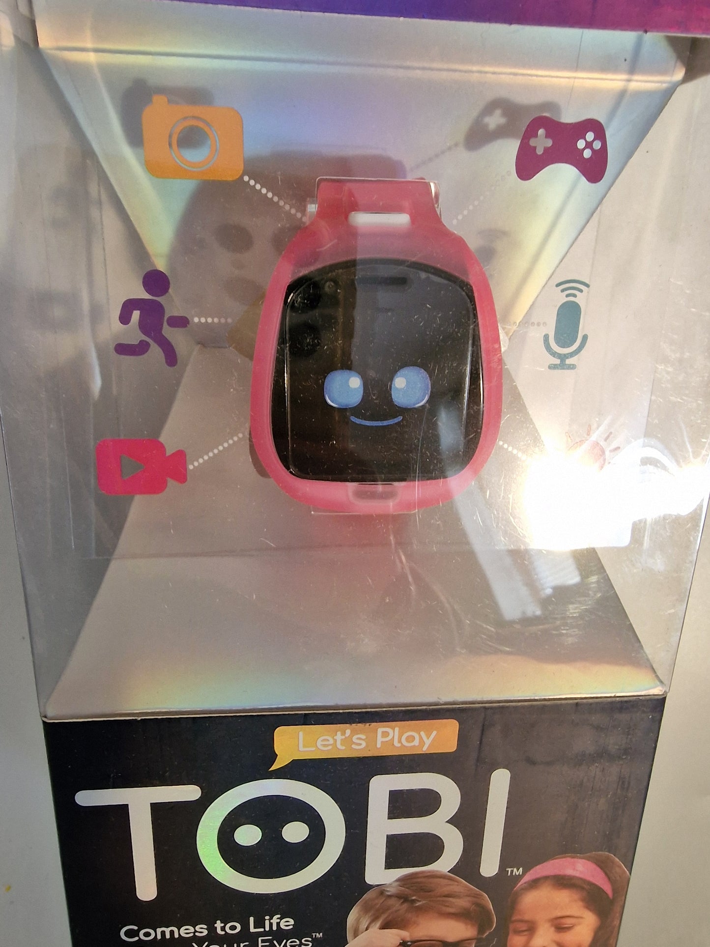 Tobi Robot Smart Watch Pink Kids Interactive Touchscreen Camera Game NEW