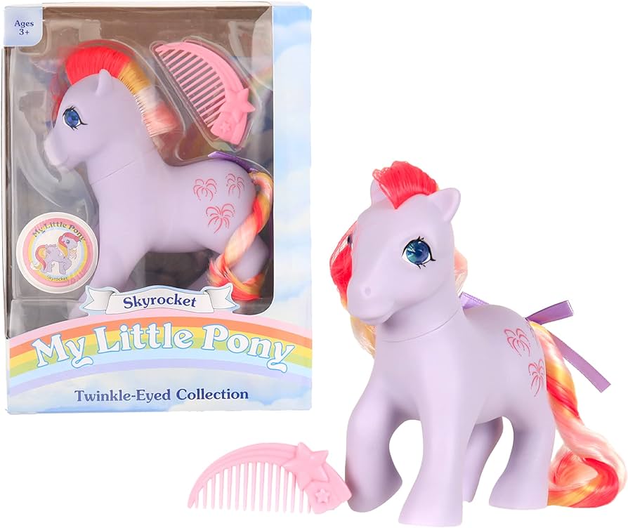My Little Pony Classic Original Ponies Rainbow Ponies Sky Rocket Figure