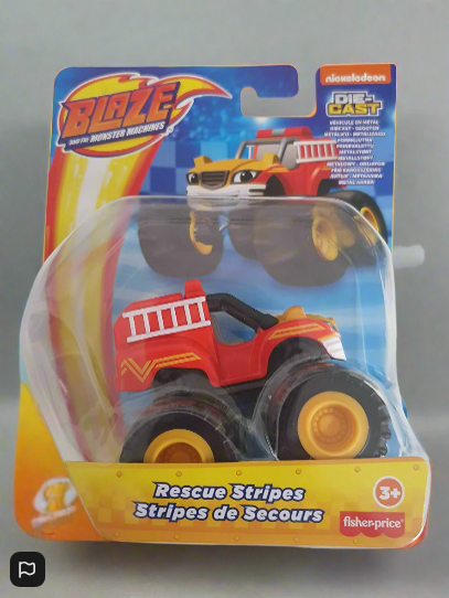 Blaze And The Monster Machines Rescue Stripes Car