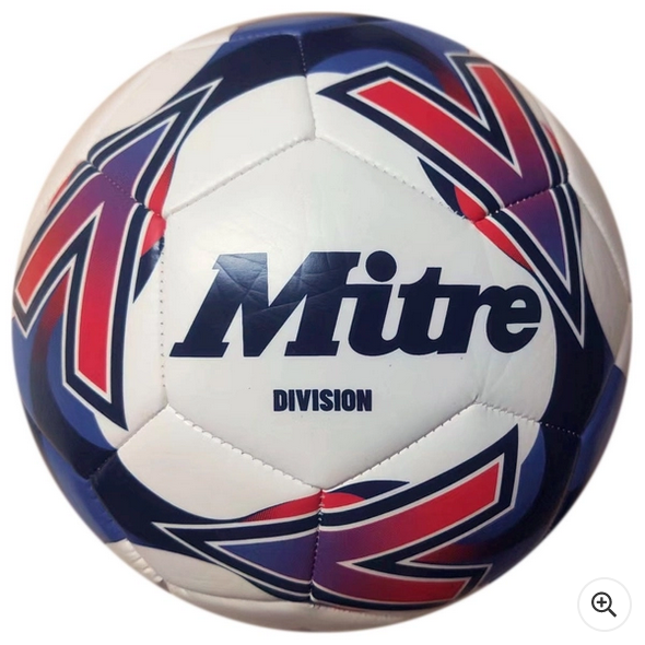Mitre Size 5 Football White