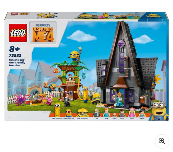 Despicable Me LEGO 75583 Minions and Gru's Family Mansion Set