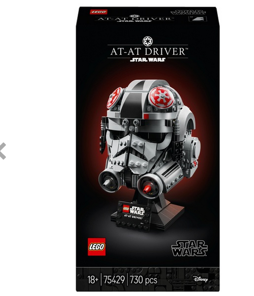 Star Wars LEGO 75429 AT-AT Driver Helmet Set for Adults