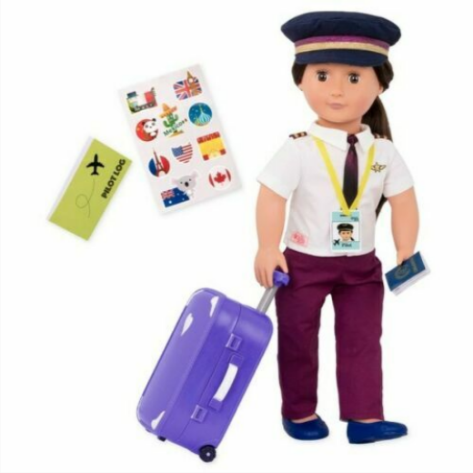 Our Generation Kaihily Professional Pilot Doll