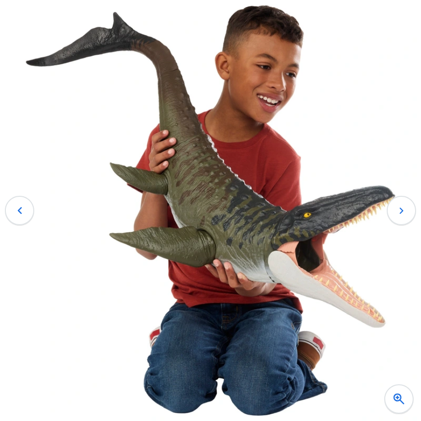 Jurassic World Rebirth Super Colossal Dinosaur Action Figure Mosasaurus