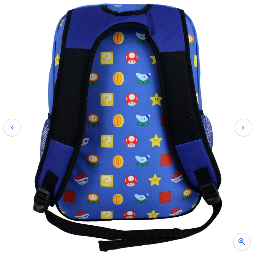Super Mario Kids Backpack School Bag