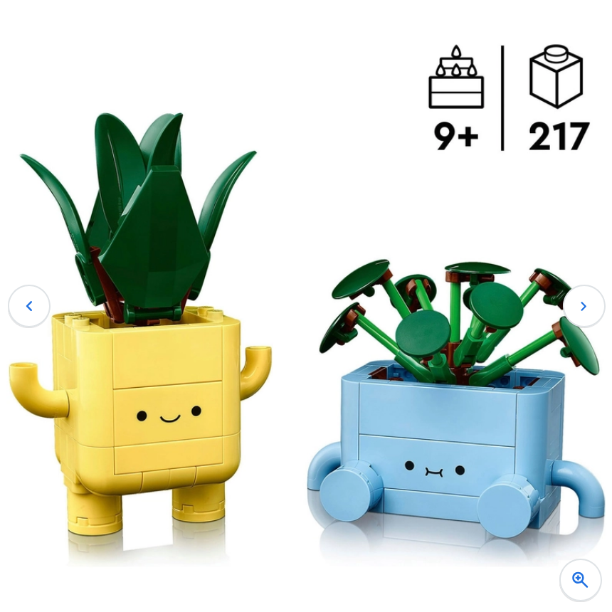 LEGO Botanicals 10349 Happy Plants Set Valentines Day