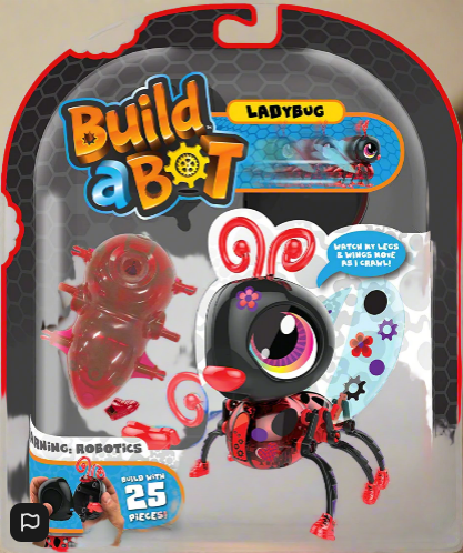 Postav si robota Ladybird Robot Bug