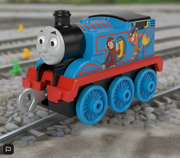 Fisher-Price Thomas & Friends Sodor Safari Monkey Thomas Push Along Engine