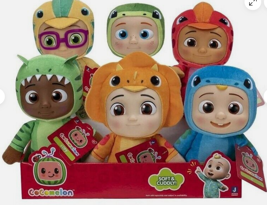 CoComelon Little Dino Soft Plush JJ