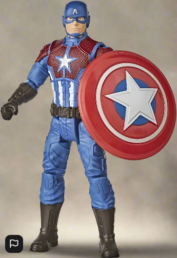 Marvel Avengers Gamerverse 6-inch Captain America Action Figure Shining Justice