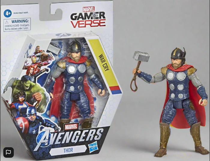 Marvel Avengers Gamerverse 6-inch Thor War Cry Action Figure