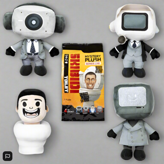 Skibidi Toilet Mystery Plush 28cm 1 Plush Supplied