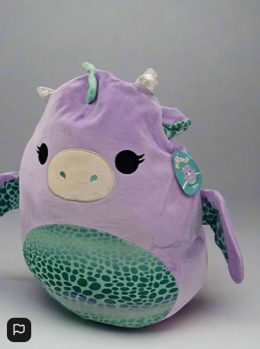 Squishmallows Purple Drow Dragon 50cm Plush