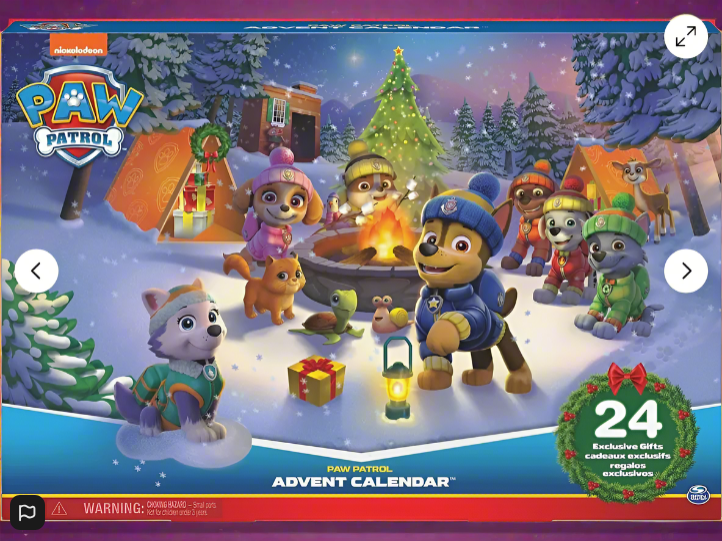 Paw Patrol Advent Calendar
