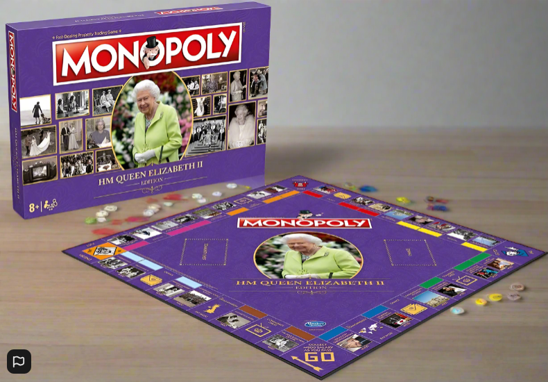 Stolní hra Monopoly HM Queen Elizabeth II