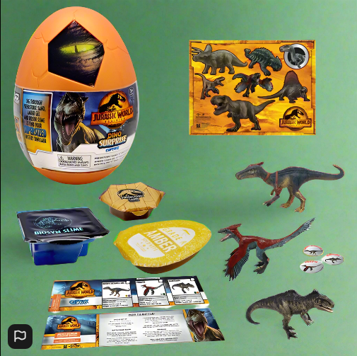 Jurassic World Captivz Dominion Surprise Dinosaur Egg