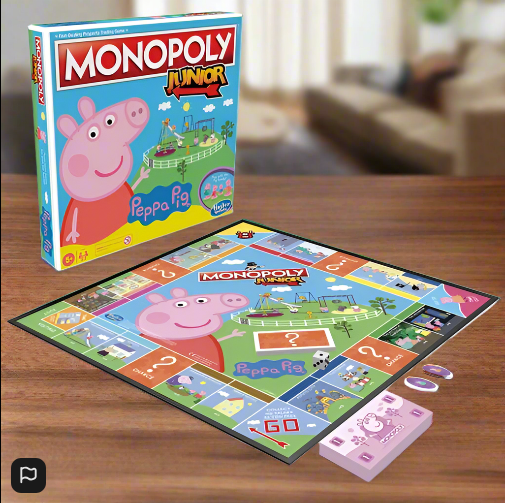 Stolní hra Monopoly Junior: Peppa Pig Edition