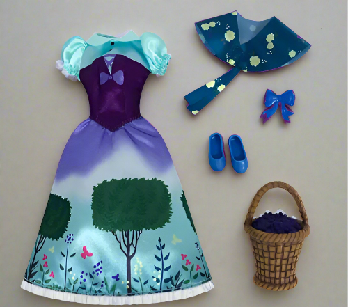 Sada doplňků pro panenku Disney Princess Aurora