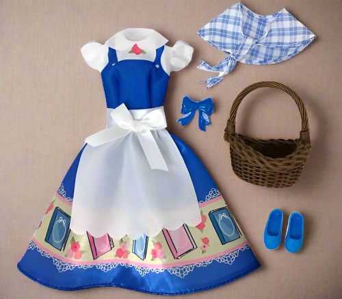 Balíček doplňků pro panenku Disney Princezna Kráska a zvíře Belle