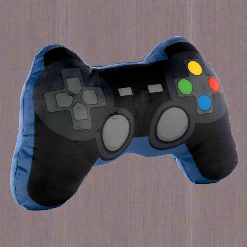 Zábavný plyšový polštářek na herní ovladač