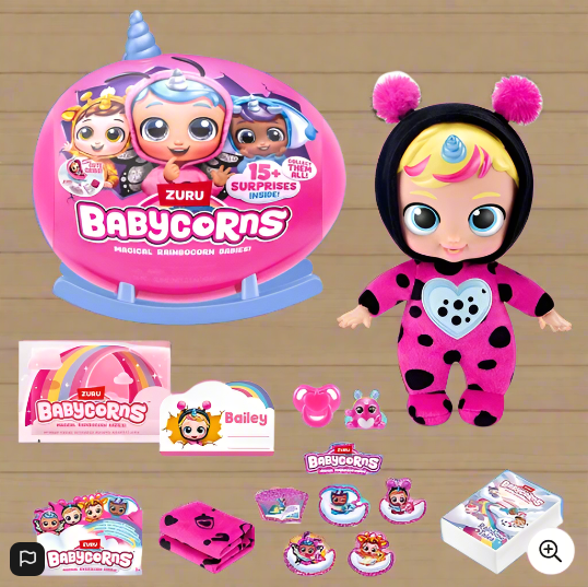Rainbocorns Babycorns by ZURU Series 1 Various Styles 1 Supplied
