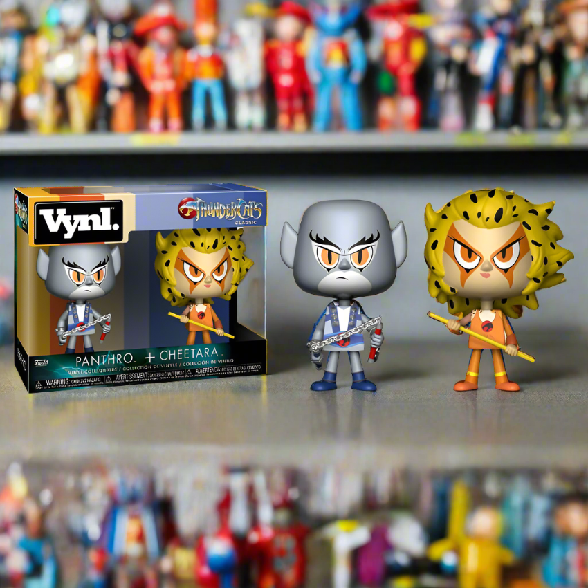 Funko Thundercats Panthro a Cheetara Vynl 2 Figure Pack