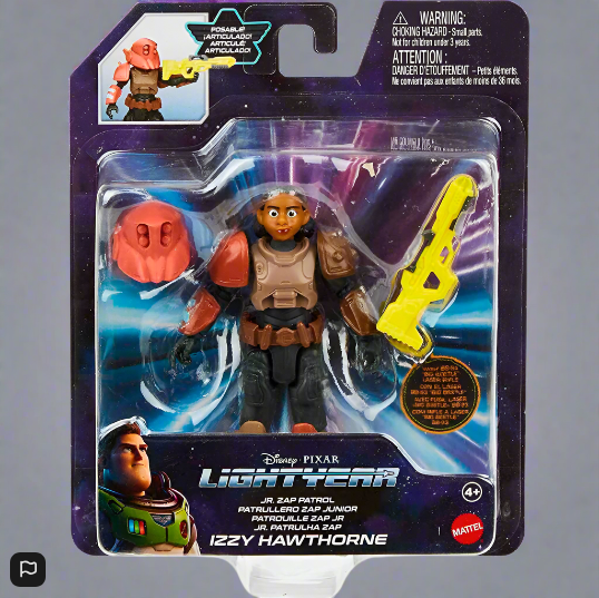 Disney Pixar Lightyear Jr. Zap Patrol Izzy Hawthorne 5" Action Figure