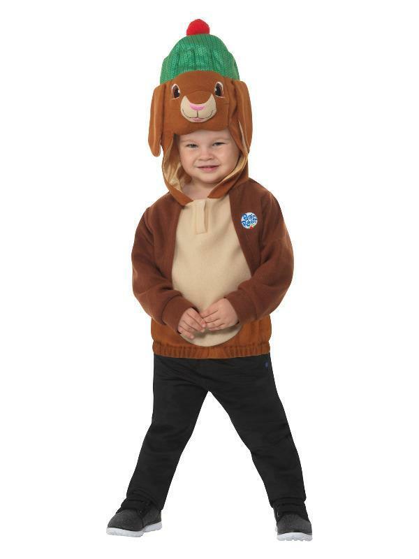 Peter Rabbit Benjamin Bunny Deluxe Boys Costume Brown Size 4 To 6 Years