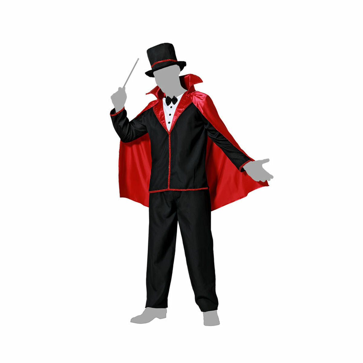 Costume for Adults magician male Various Sizes