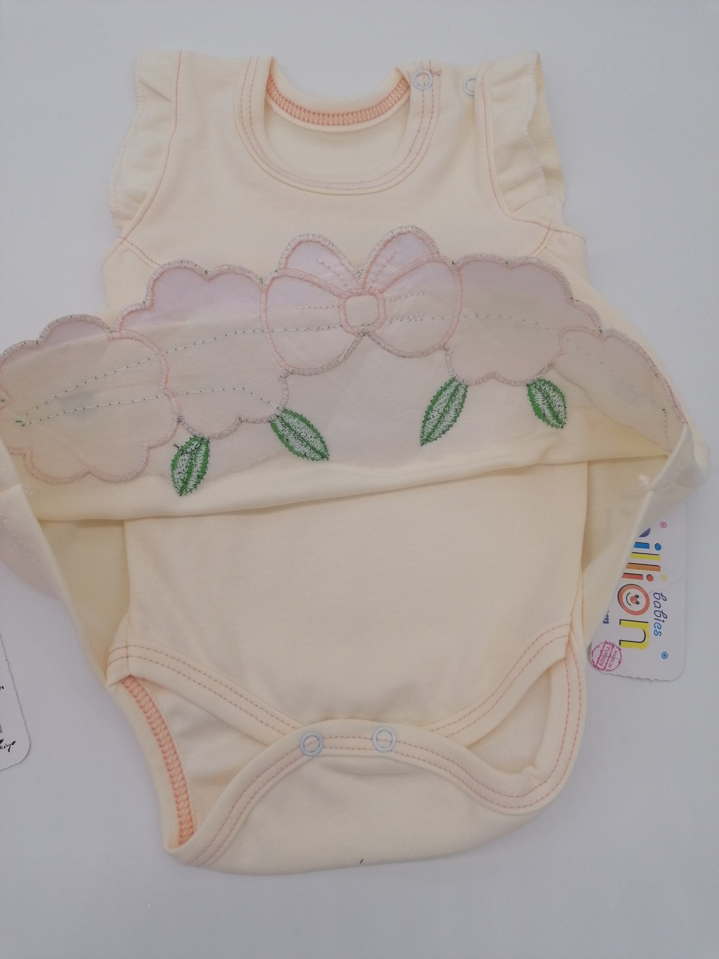 Dívčí krémové šaty Million Miminka 4 velikosti