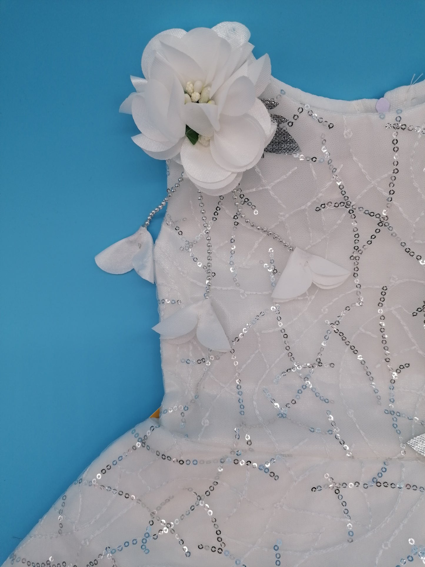 Delightful Embroidered Communion/Confirmation/Wedding Girls Dress 4 Sizes