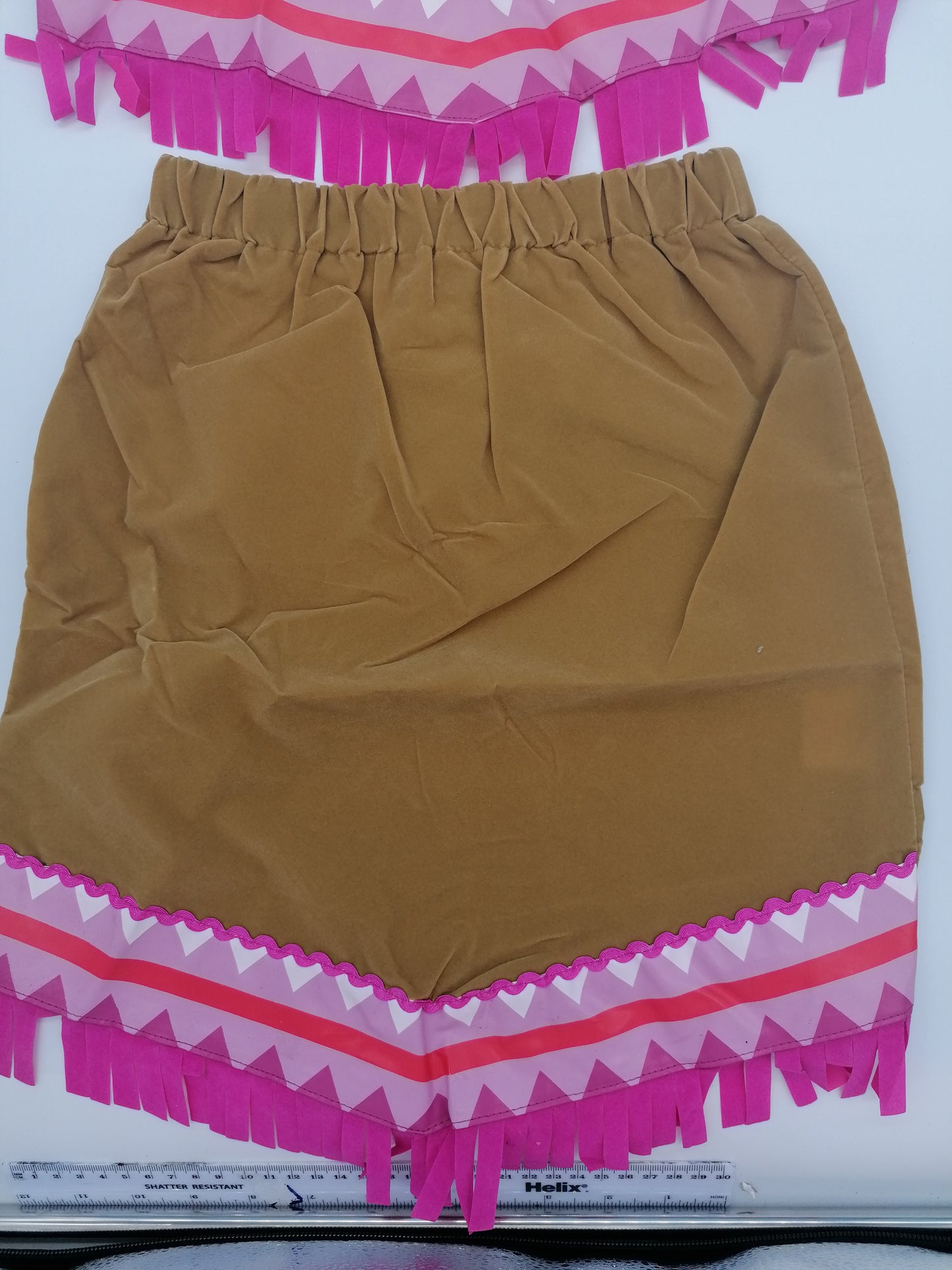 Rubíny Kostým pro děti Velikost Indian Squaw 5 až 6 let