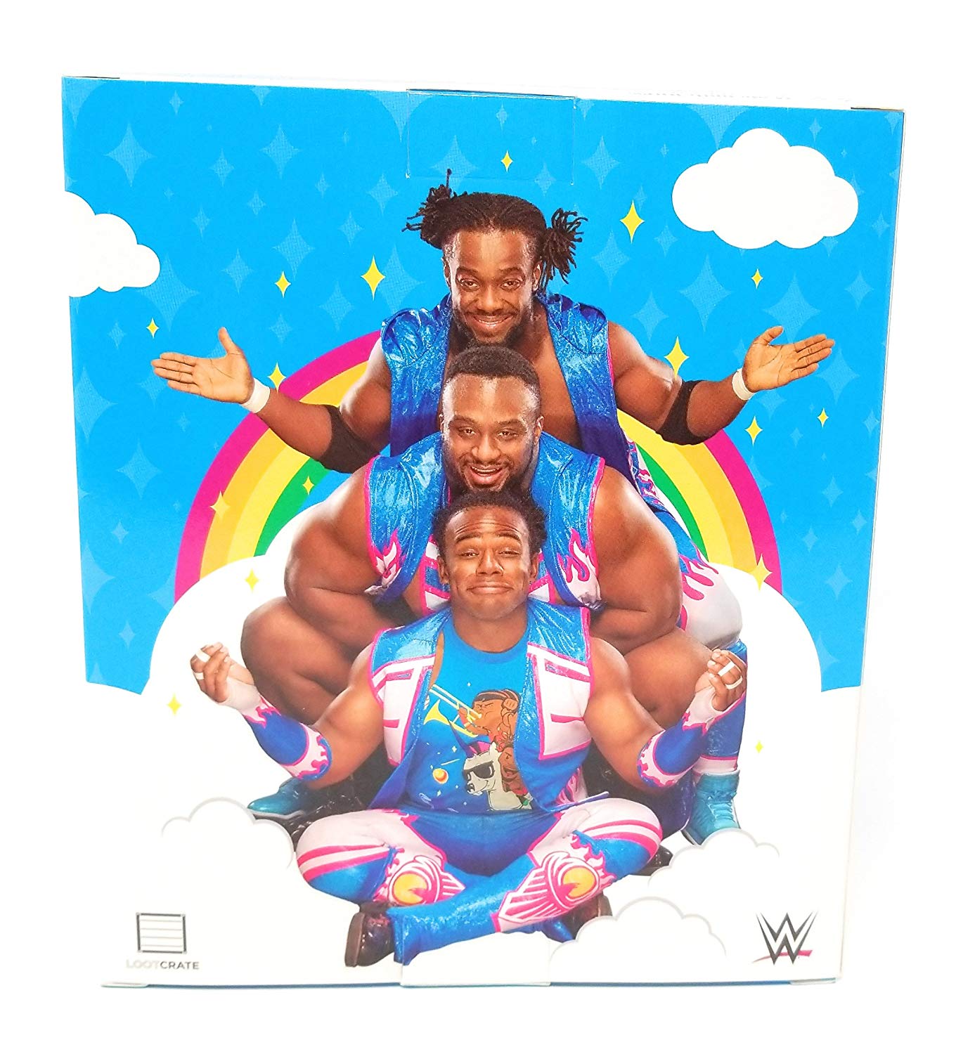 WWE The New Day Unicorn Vinyl Figure Slam Crate Exkluzivní kolekce Booty-Ful Moments