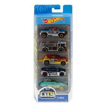 Načíst obrázek do prohlížeče Galerie, Set of 5 Cars Hot Wheels 1806