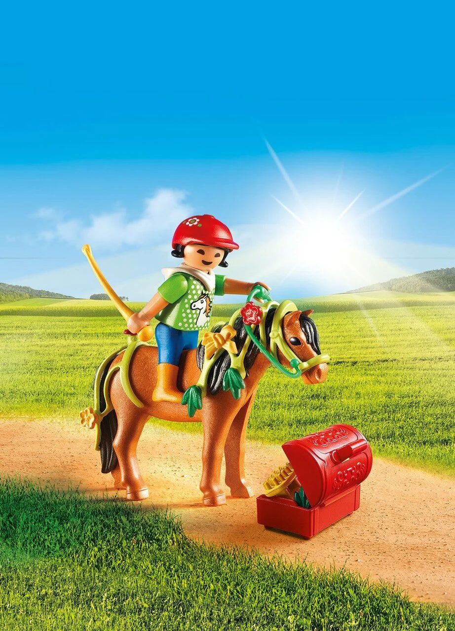 Playmobil Country Groomer With Bloom Pony