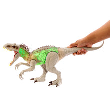 Load image into Gallery viewer, Jurassic World Camouflage &#39;N Battle Indominus Rex Action Figure Dino Trackers