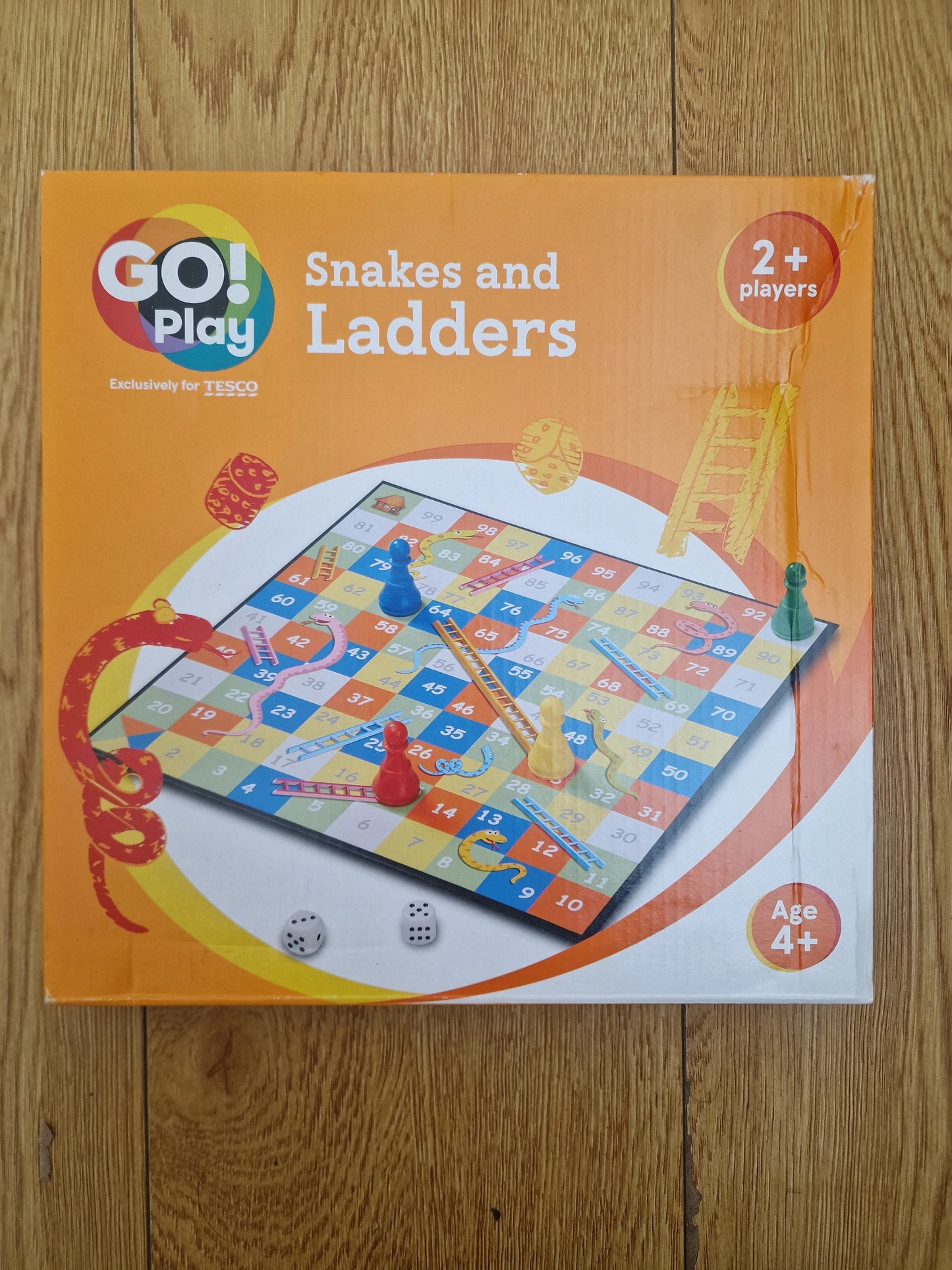 Snakes And Ladders Kids Board Game