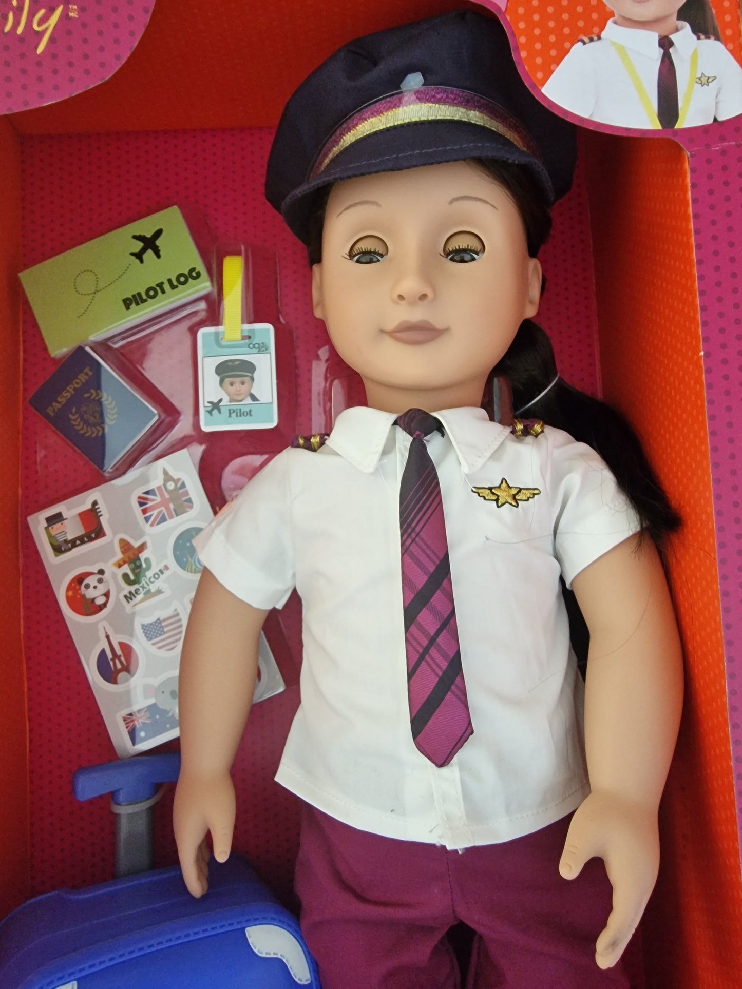 Our Generation Kaihily Professional Pilot Doll