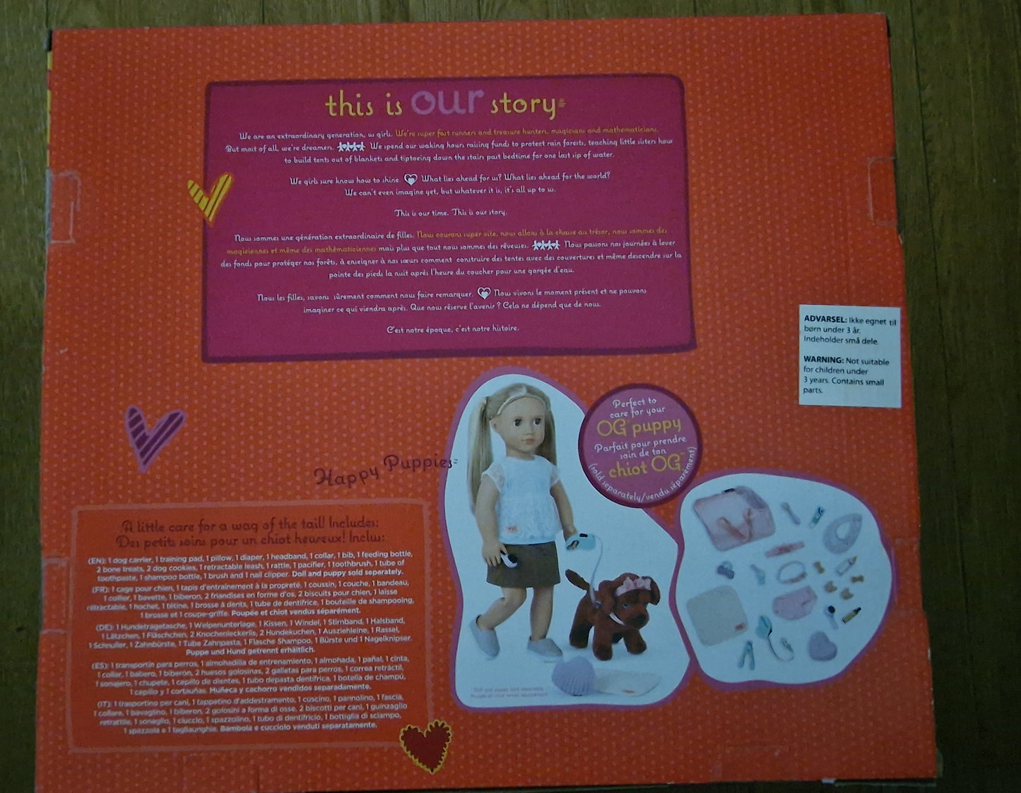 Our Generation Happy Puppies Playset