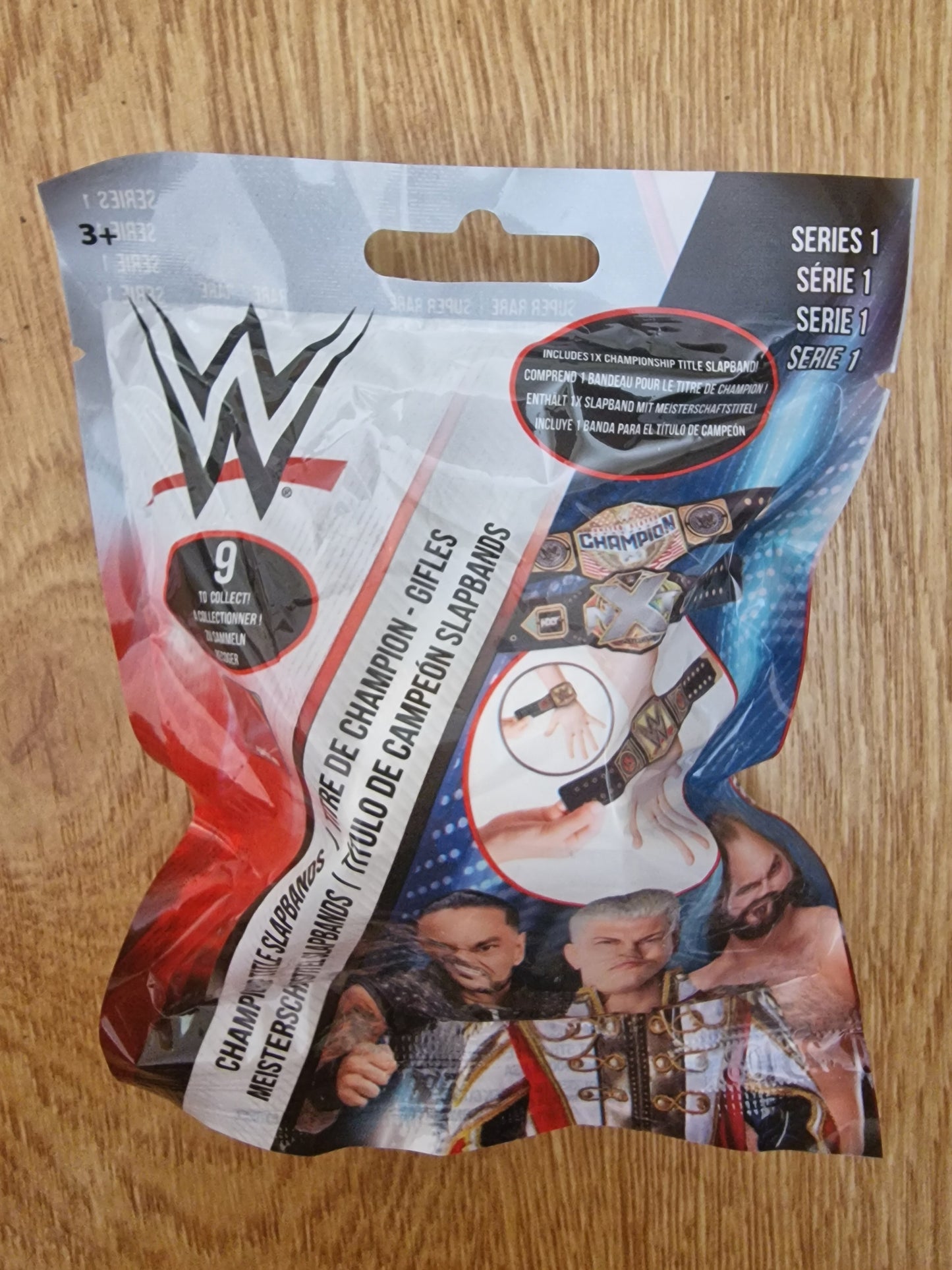 WWE Championship Title Slap Band Assorted Syles 1 Supplied
