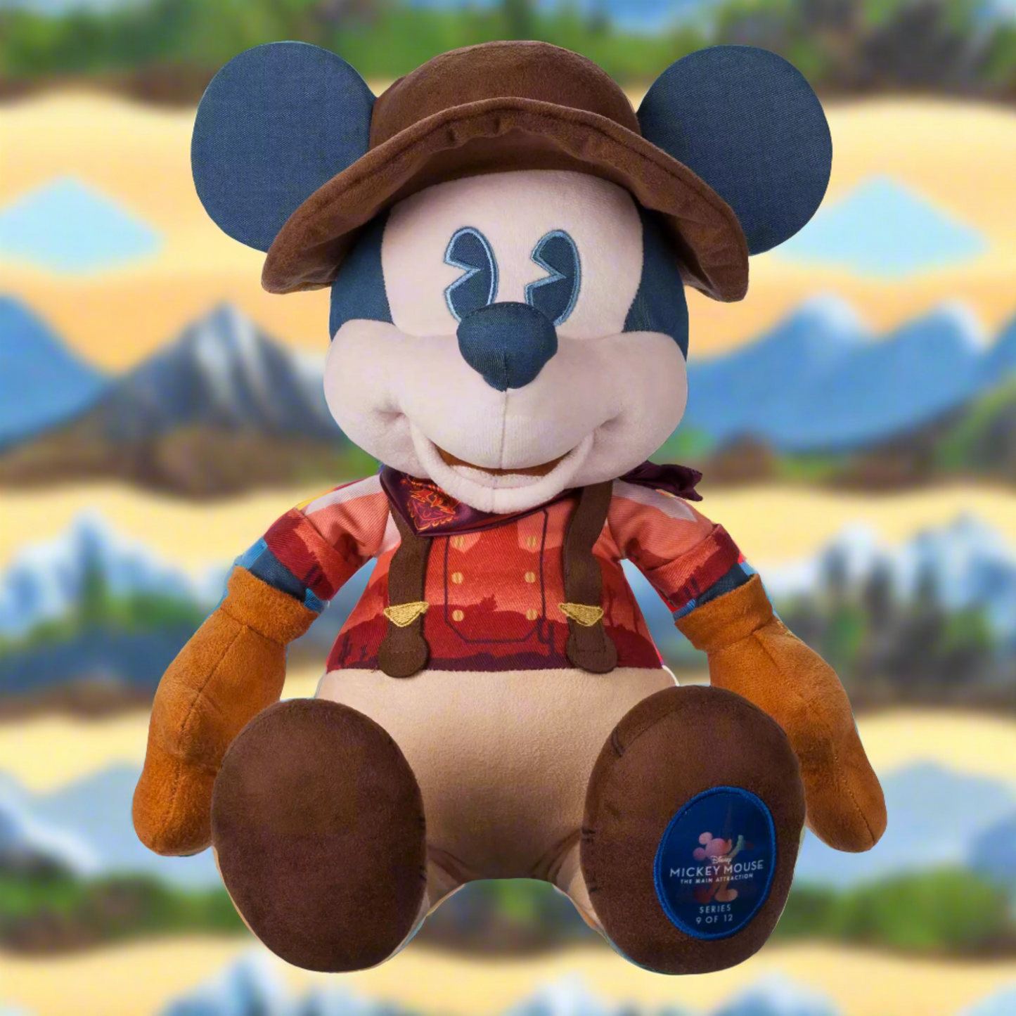 Mickey Mouse: The Main Attraction Plush  Big Thunder Mountain Railroad  Limited Release