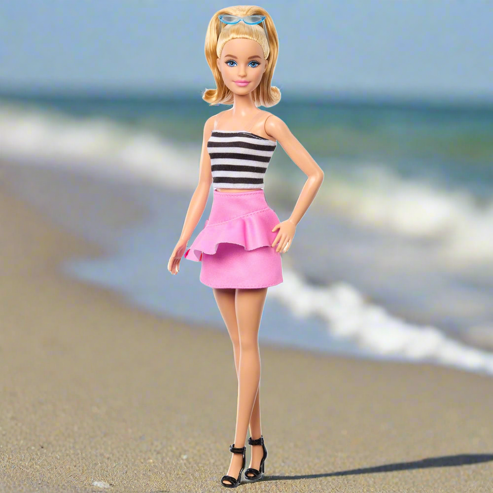 Barbie Fashionista Black & White Classic Doll