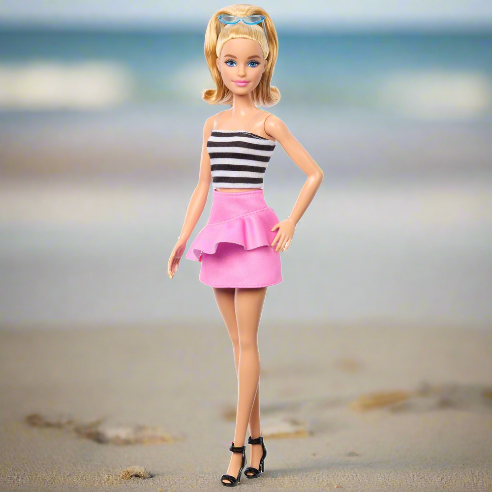 Barbie Fashionista Black & White Classic Doll