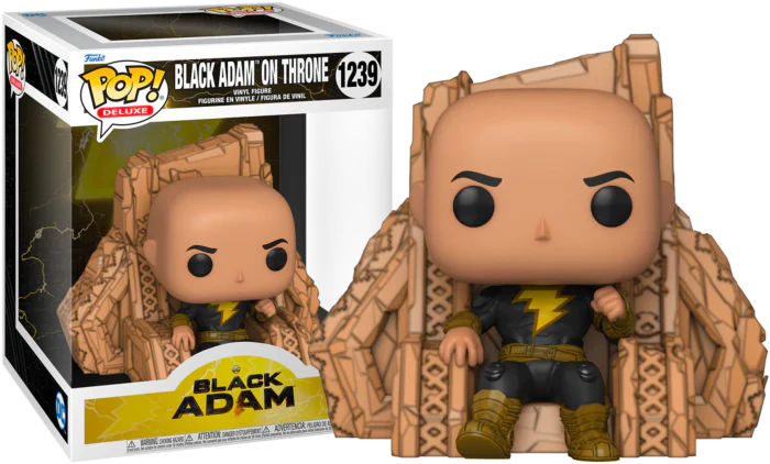 Funko Pop! Deluxe Black Adam On The Throne No 1239