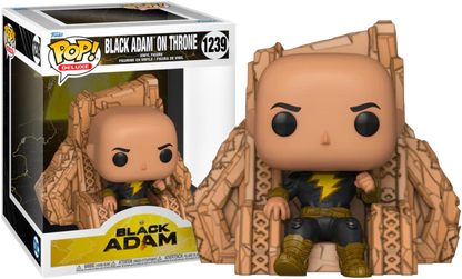 Funko Pop! Deluxe Black Adam On The Throne No 1239