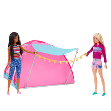 Load image into Gallery viewer, Barbie Let&#39;s Go Camping Tent Playset and 2 Dolls