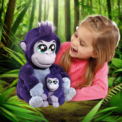 Animagic Tiki & Toko Interactive Gorillas Plush