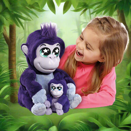 Animagic Tiki & Toko Interactive Gorillas Plush
