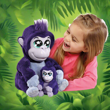 Animagic Tiki & Toko Interactive Gorillas Plush